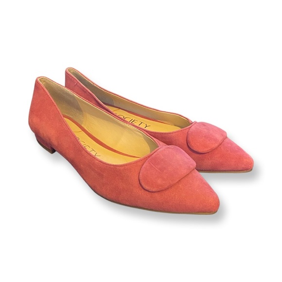 Sole Society Shoes - SOLE SOCIETY Pink Ballet Flats KAMELLAH 7M